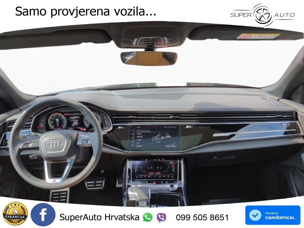 Audi Q8 60 TFSIe V6 (490 KS) quattro Tiptronic