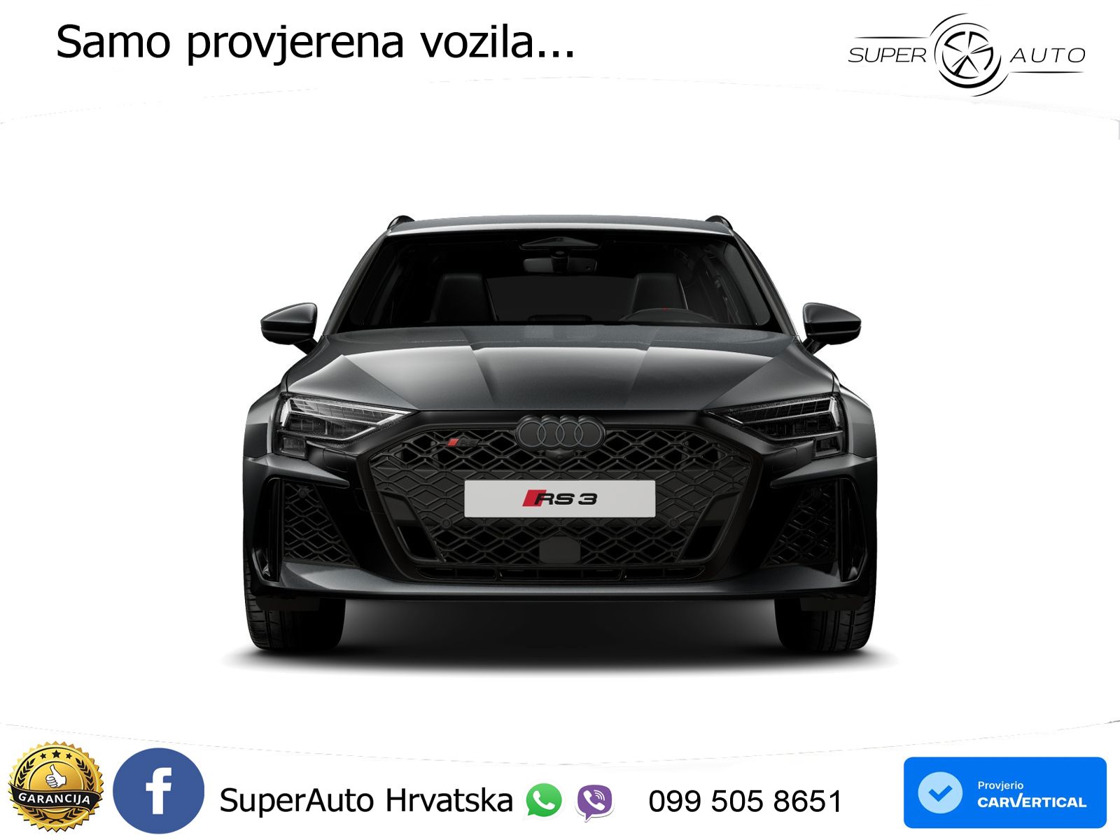 Audi RS3 Sportback 2.5 TFSI (400 KS) quattro S tronic LED+GR SJED+ACC