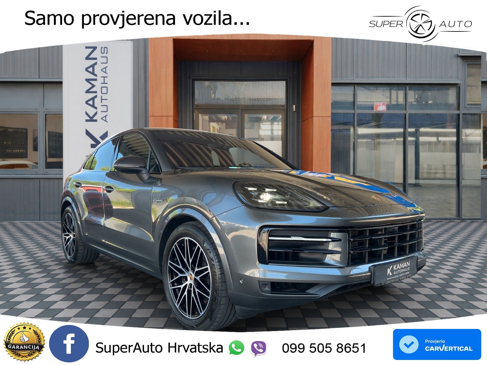 Porsche Cayenne Coupe 3.0 V6 (470 KS) E-Hybrid Tiptronic S