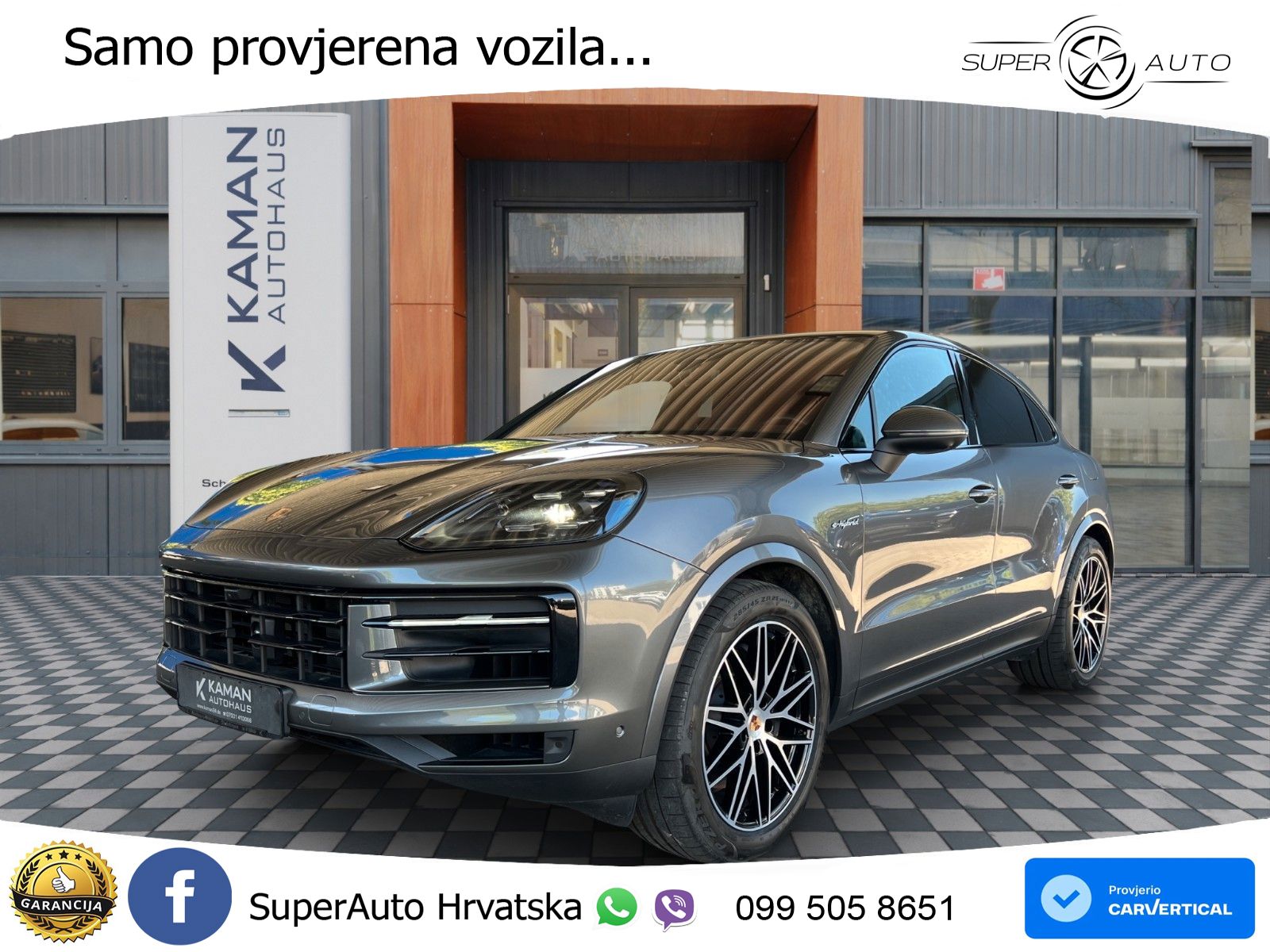 Porsche Cayenne Coupe 3.0 V6 (470 KS) E-Hybrid Tiptronic S