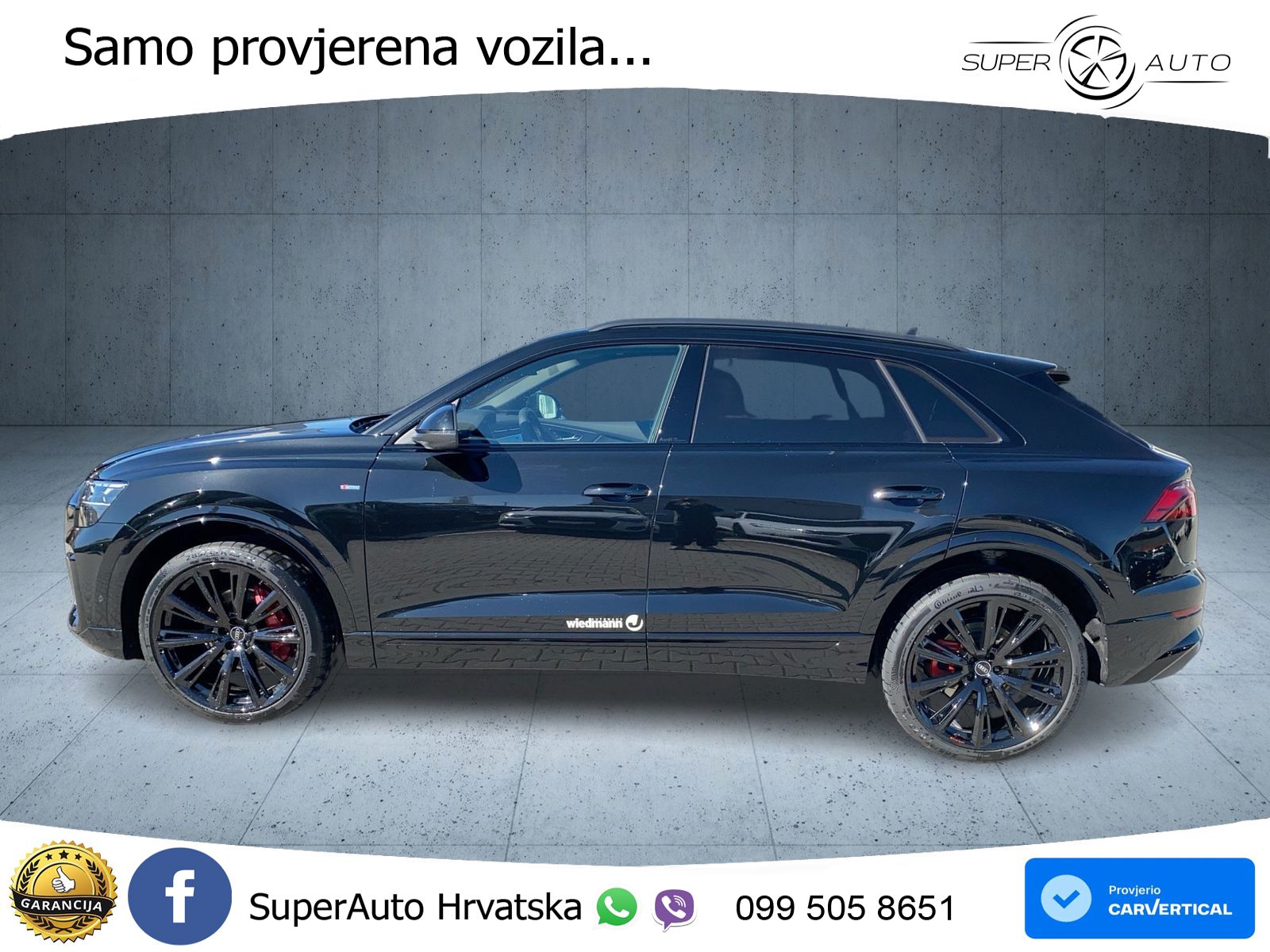 Audi Q8 50 TDI V6 (286 KS) quattro Tiptronic S line LED+GR SJED+ACC