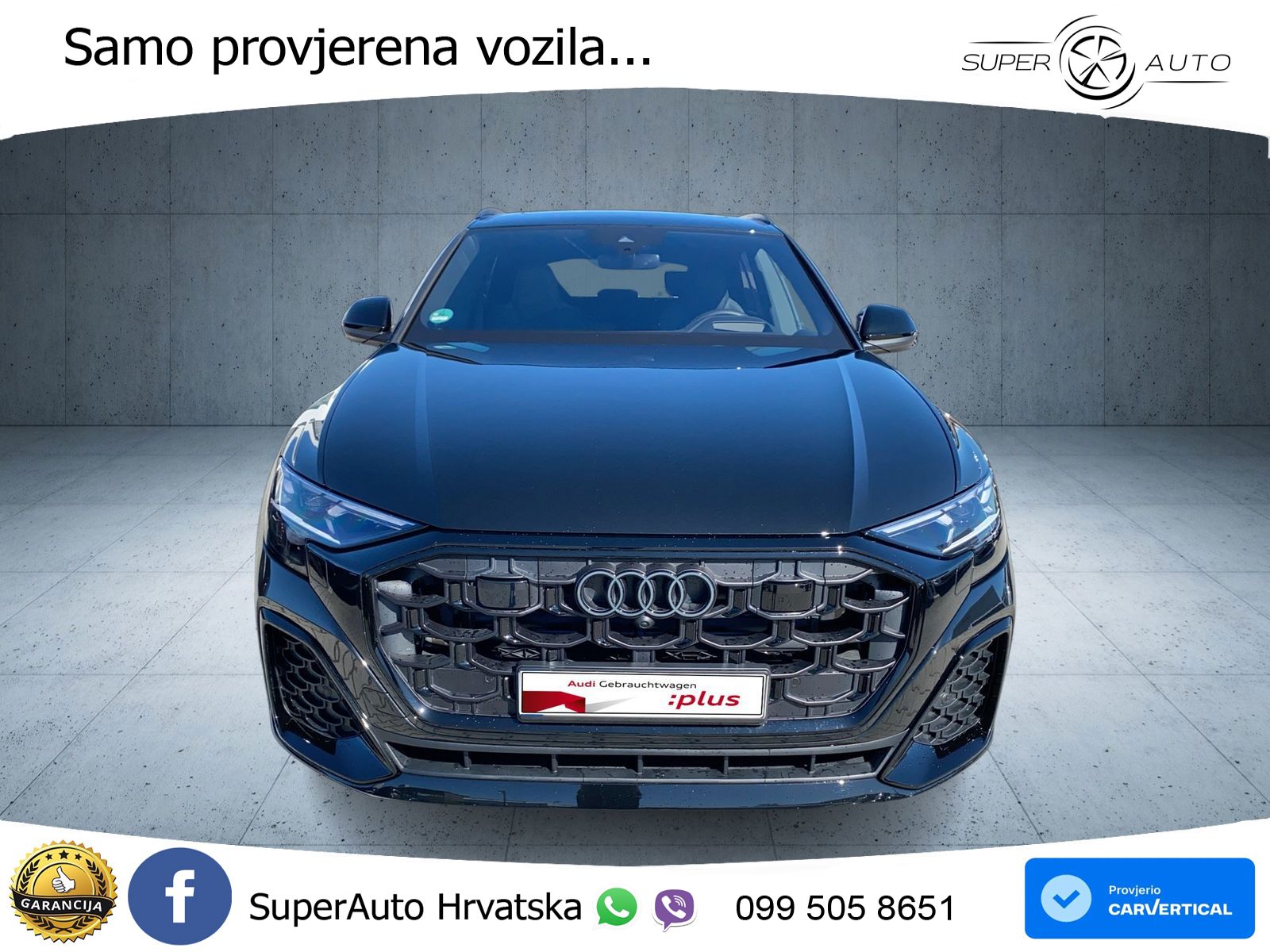 Audi Q8 50 TDI V6 (286 KS) quattro Tiptronic S line LED+GR SJED+ACC