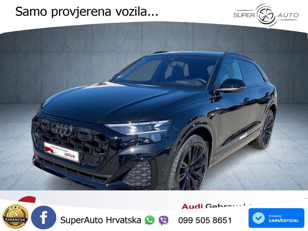 Audi Q8 50 TDI V6 (286 KS) quattro Tiptronic S line LED+GR SJED+ACC
