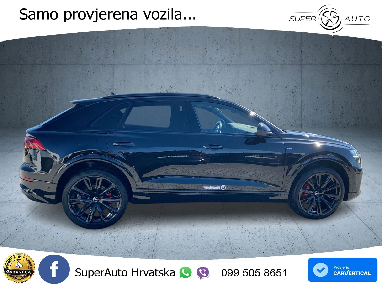 Audi Q8 50 TDI V6 (286 KS) quattro Tiptronic S line LED+GR SJED+ACC