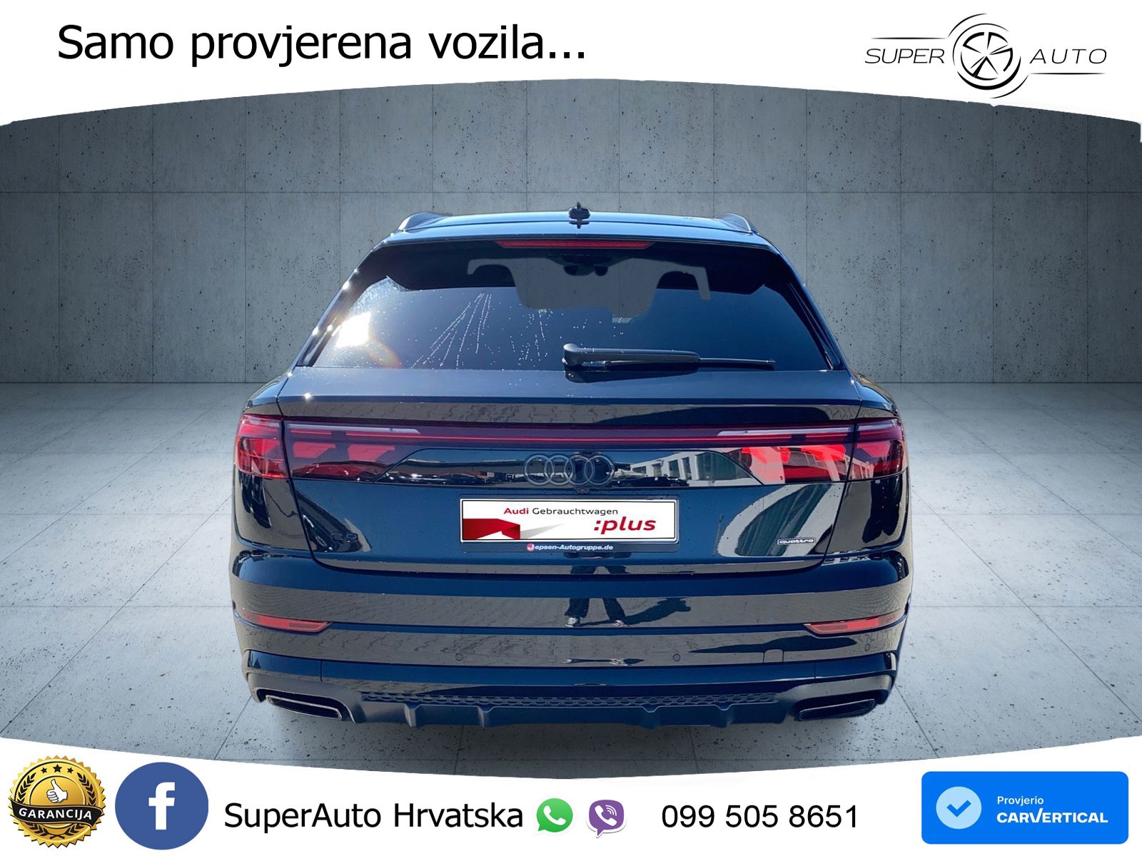 Audi Q8 50 TDI V6 (286 KS) quattro Tiptronic S line LED+GR SJED+ACC