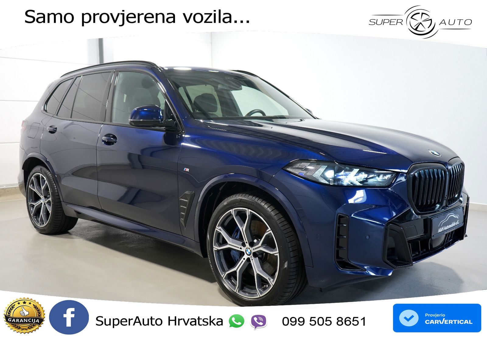 BMW X5 30d (298 KS) xDrive Steptronic M Sport LED+GR SJED+ACC
