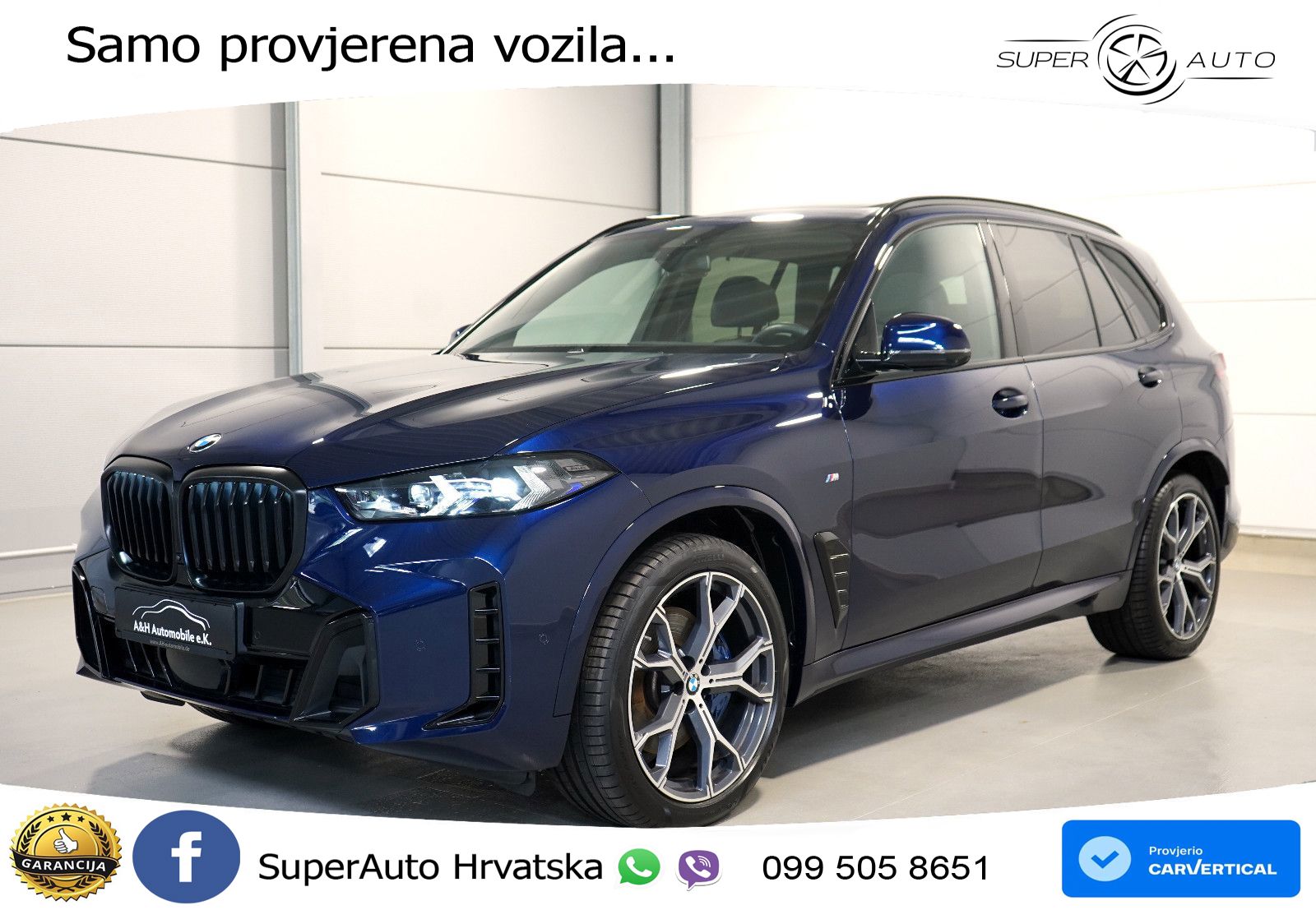 BMW X5 30d (298 KS) xDrive Steptronic M Sport LED+GR SJED+ACC