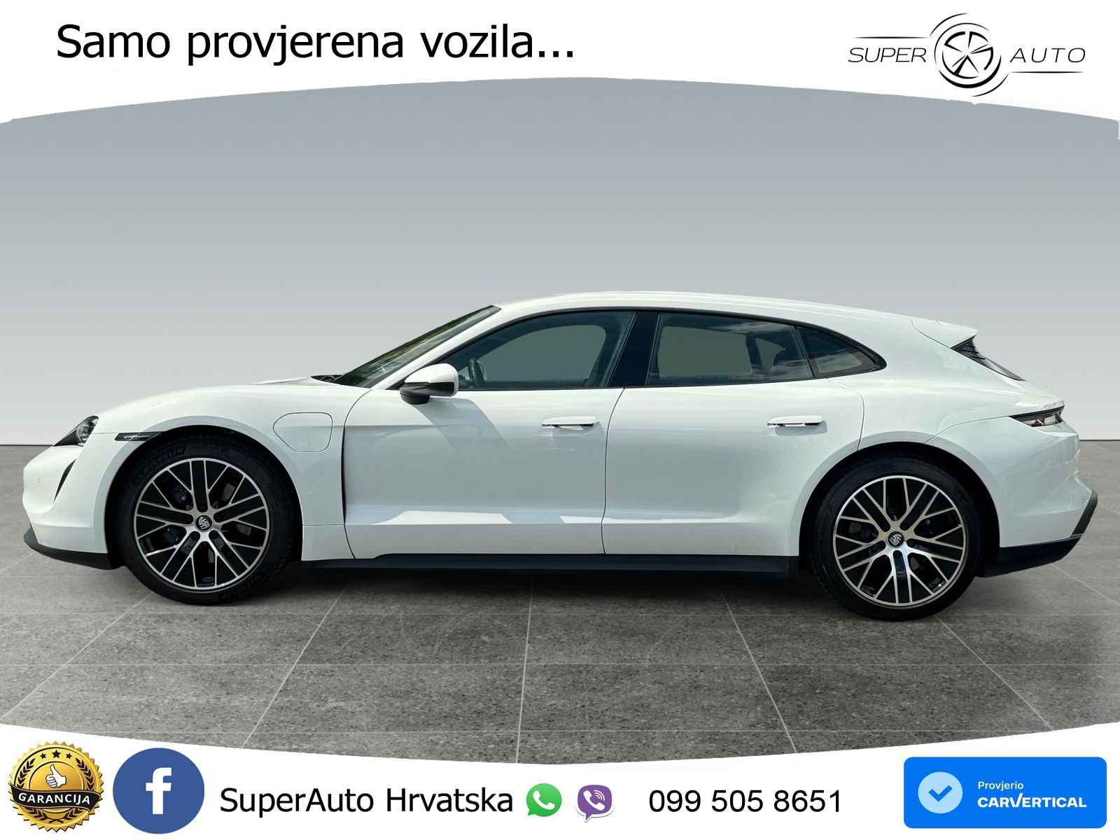 Porsche Taycan Sport Turismo Performance Plus 93.4 kWh (476 KS)
