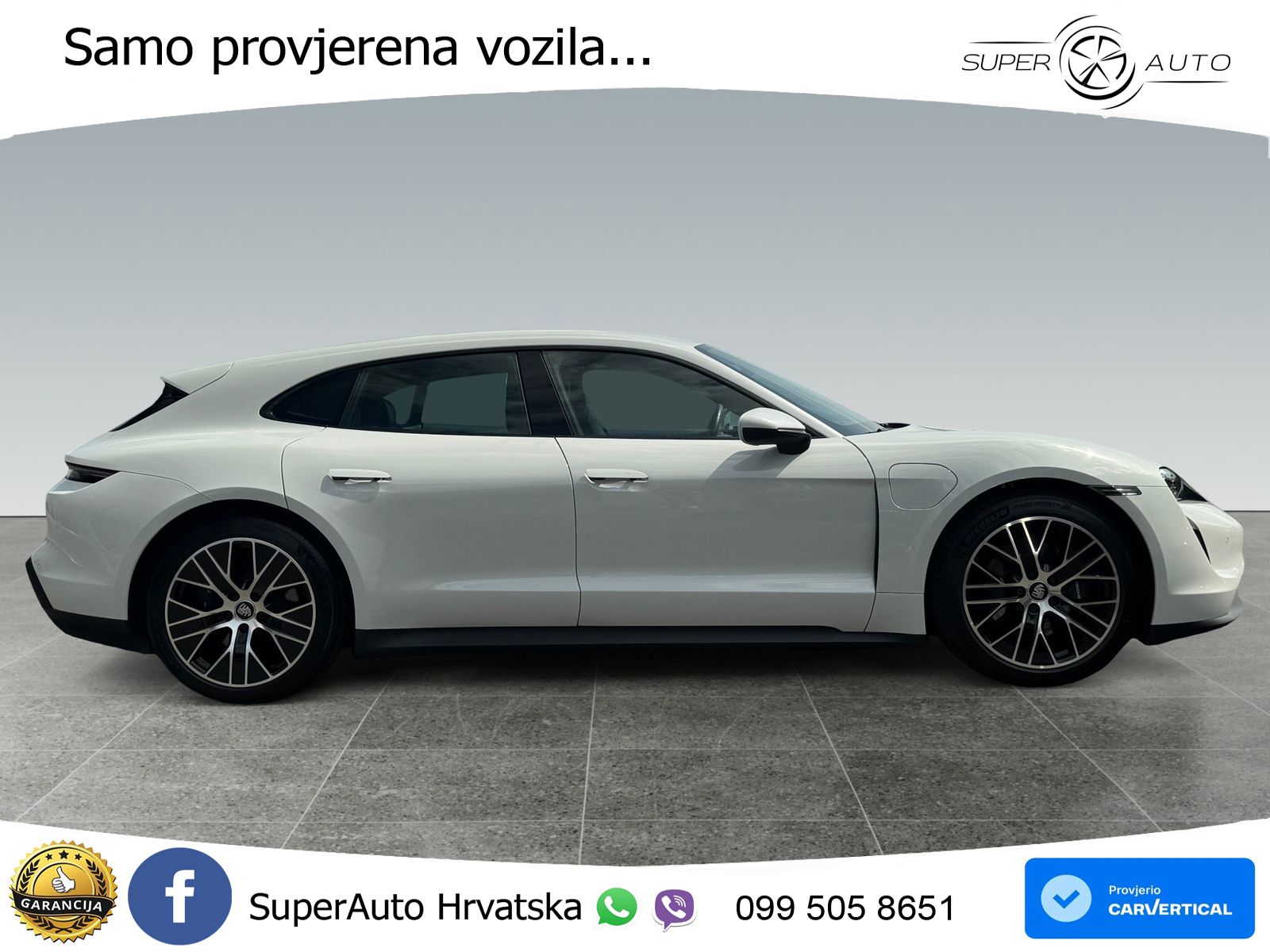 Porsche Taycan Sport Turismo Performance Plus 93.4 kWh (476 KS)