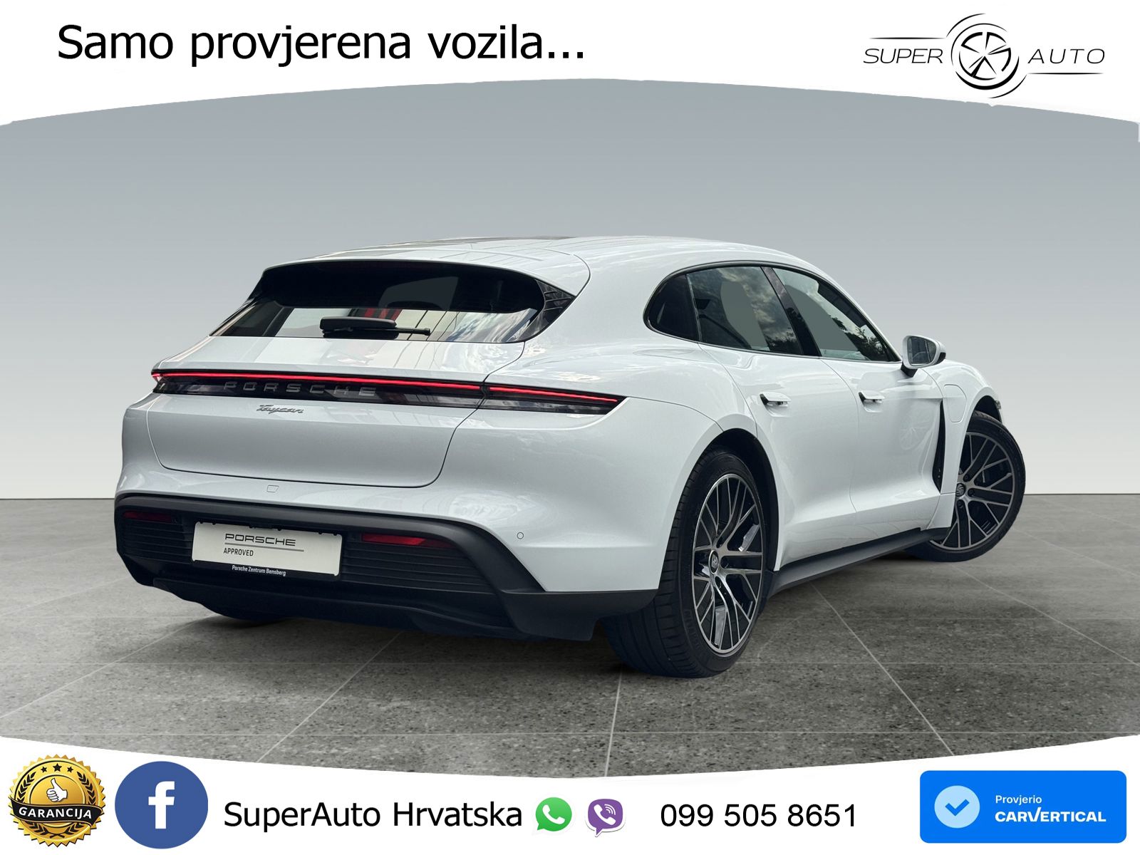 Porsche Taycan Sport Turismo Performance Plus 93.4 kWh (476 KS)