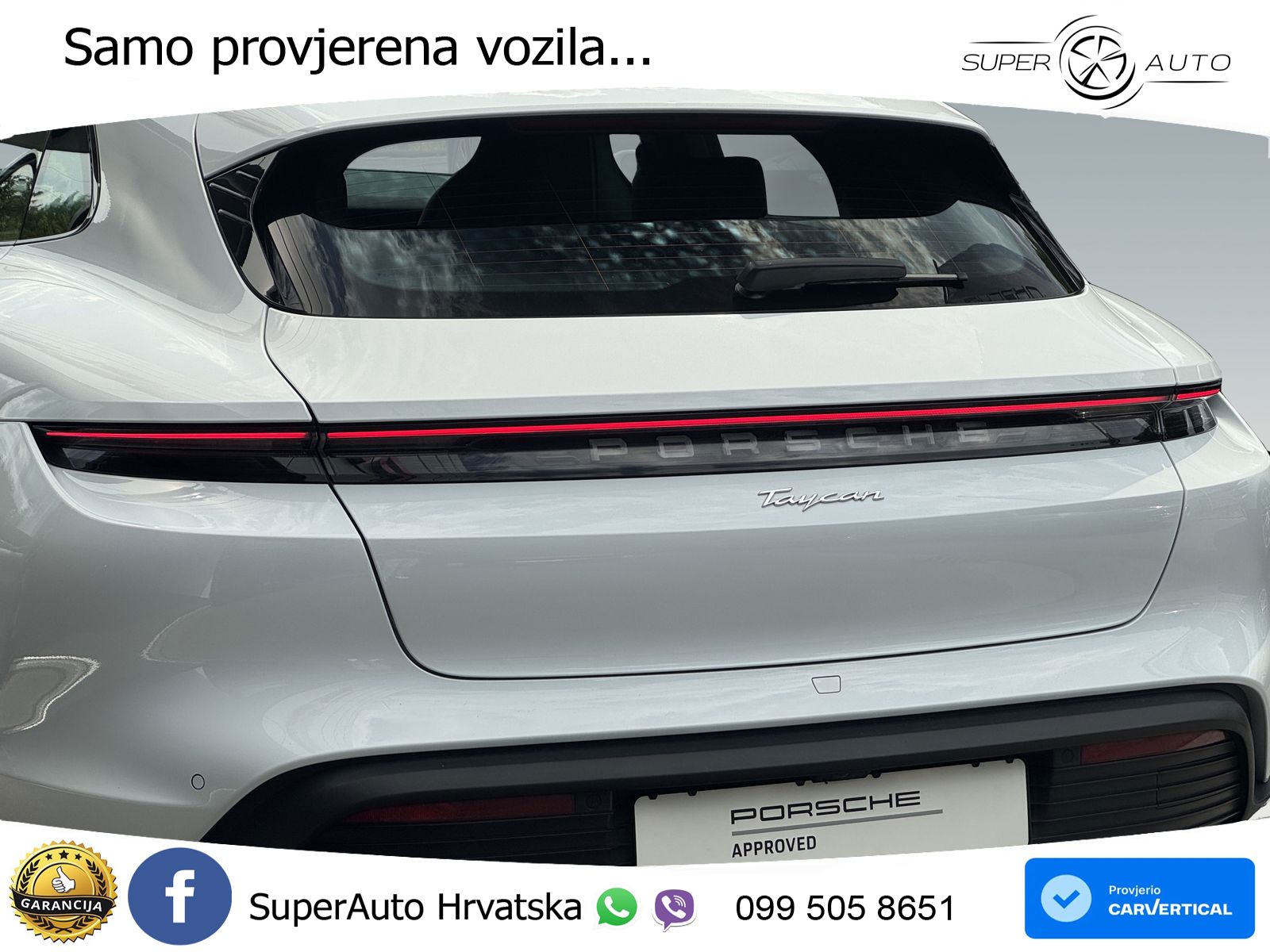Porsche Taycan Sport Turismo Performance Plus 93.4 kWh (476 KS)