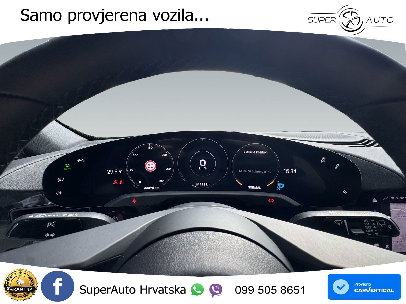 Porsche Taycan Sport Turismo Performance Plus 93.4 kWh (476 KS)