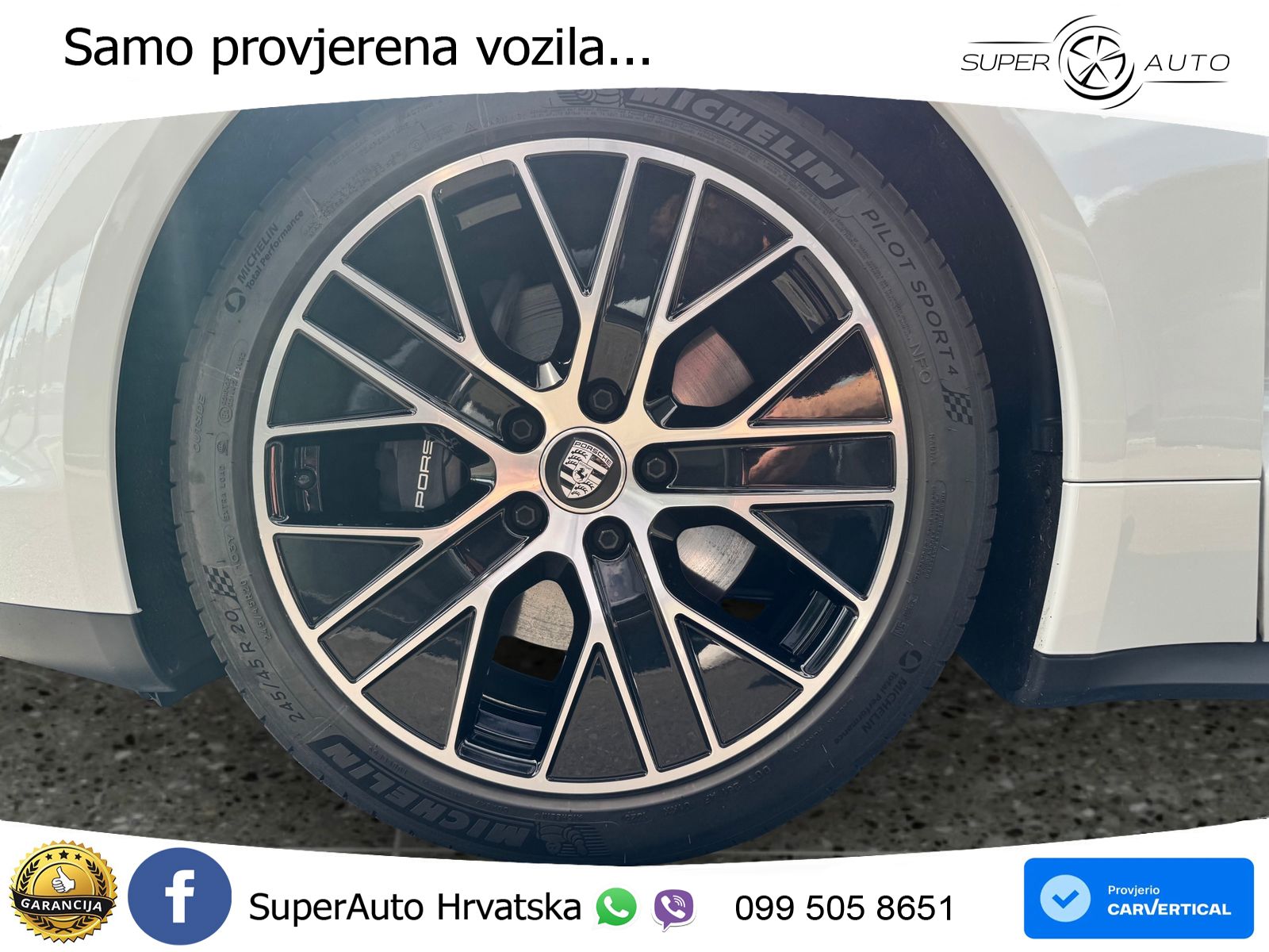 Porsche Taycan Sport Turismo Performance Plus 93.4 kWh (476 KS)