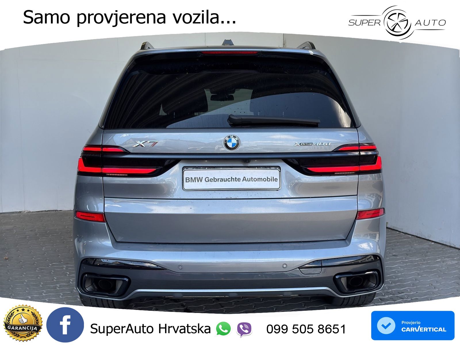 BMW X7 40d (352 KS) xDrive Steptronic M Sport LED+GR SJED+ACC
