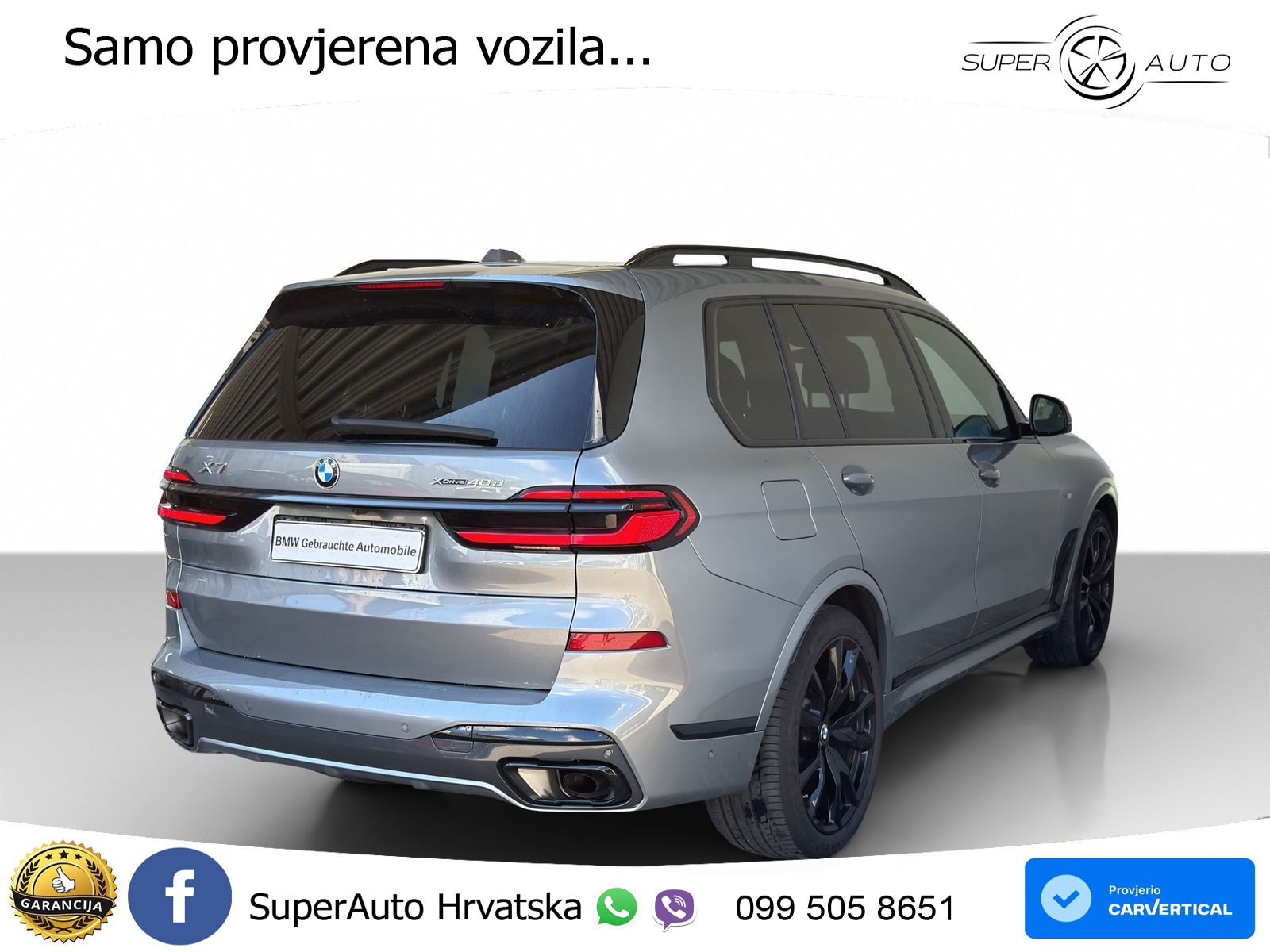 BMW X7 40d (352 KS) xDrive Steptronic M Sport LED+GR SJED+ACC