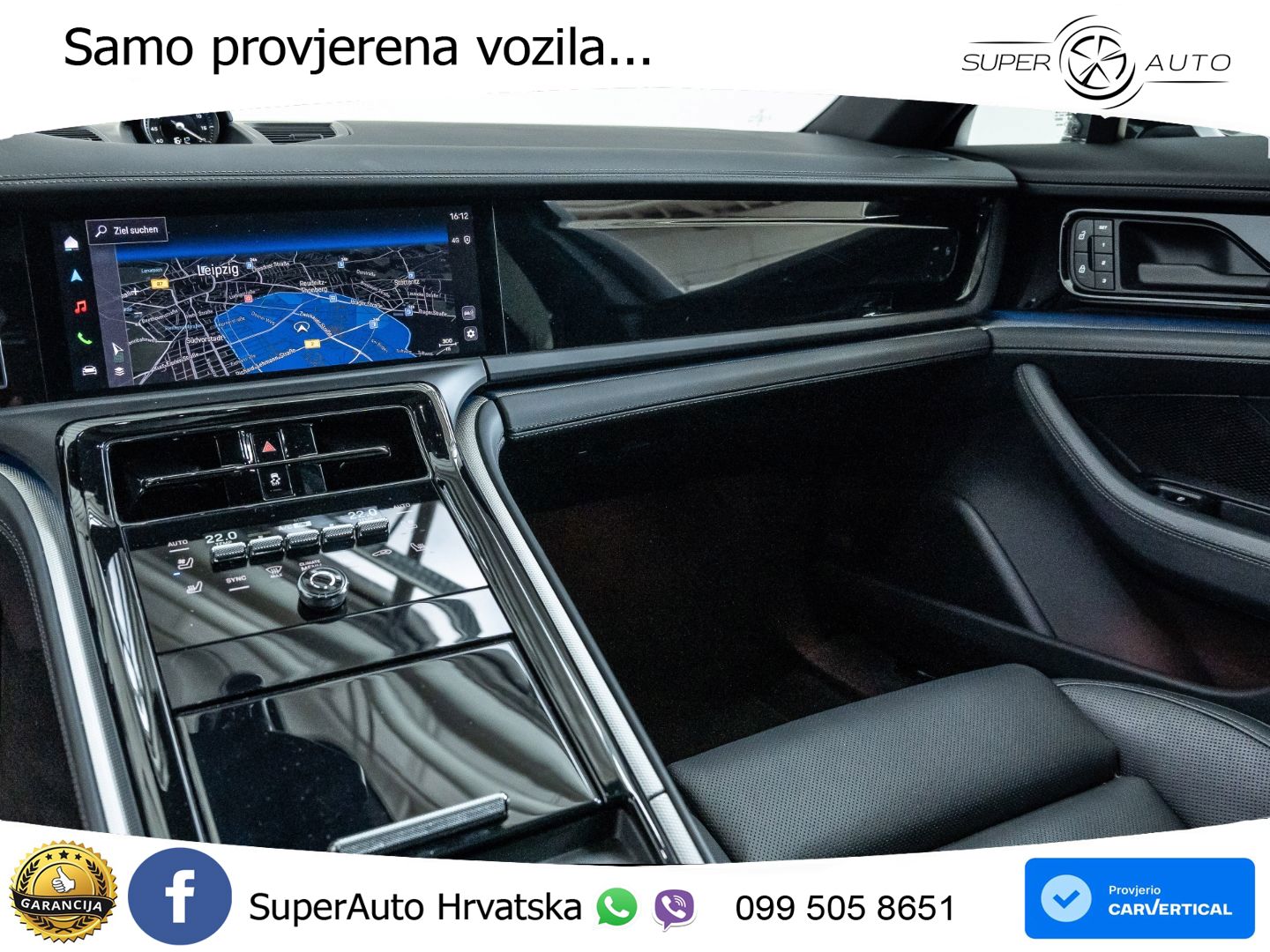 Porsche Panamera 4S 2.9 V6 (544 KS) E-Hybrid PDK ZRAČNI+ACC+GR SJED+KAM+PANO