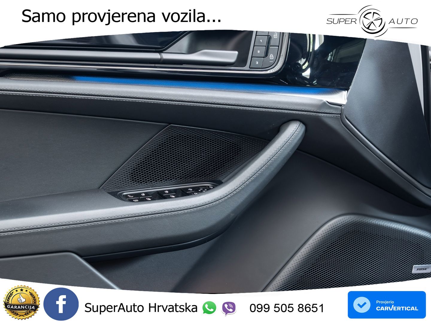 Porsche Panamera 4S 2.9 V6 (544 KS) E-Hybrid PDK ZRAČNI+ACC+GR SJED+KAM+PANO