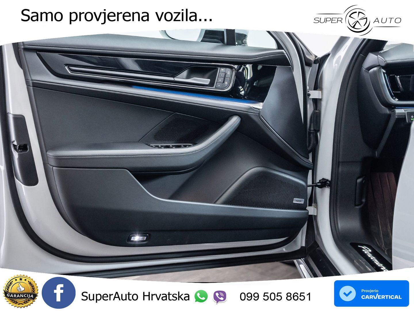 Porsche Panamera 4S 2.9 V6 (544 KS) E-Hybrid PDK ZRAČNI+ACC+GR SJED+KAM+PANO