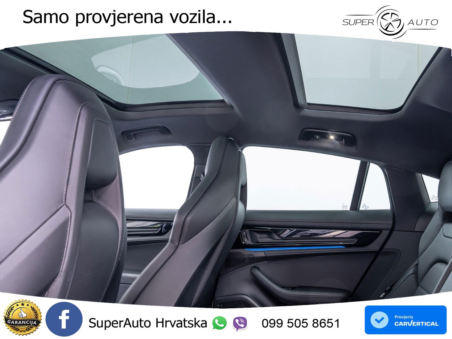 Porsche Panamera 4S 2.9 V6 (544 KS) E-Hybrid PDK ZRAČNI+ACC+GR SJED+KAM+PANO