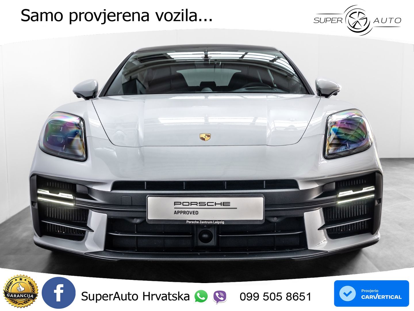 Porsche Panamera 4S 2.9 V6 (544 KS) E-Hybrid PDK ZRAČNI+ACC+GR SJED+KAM+PANO
