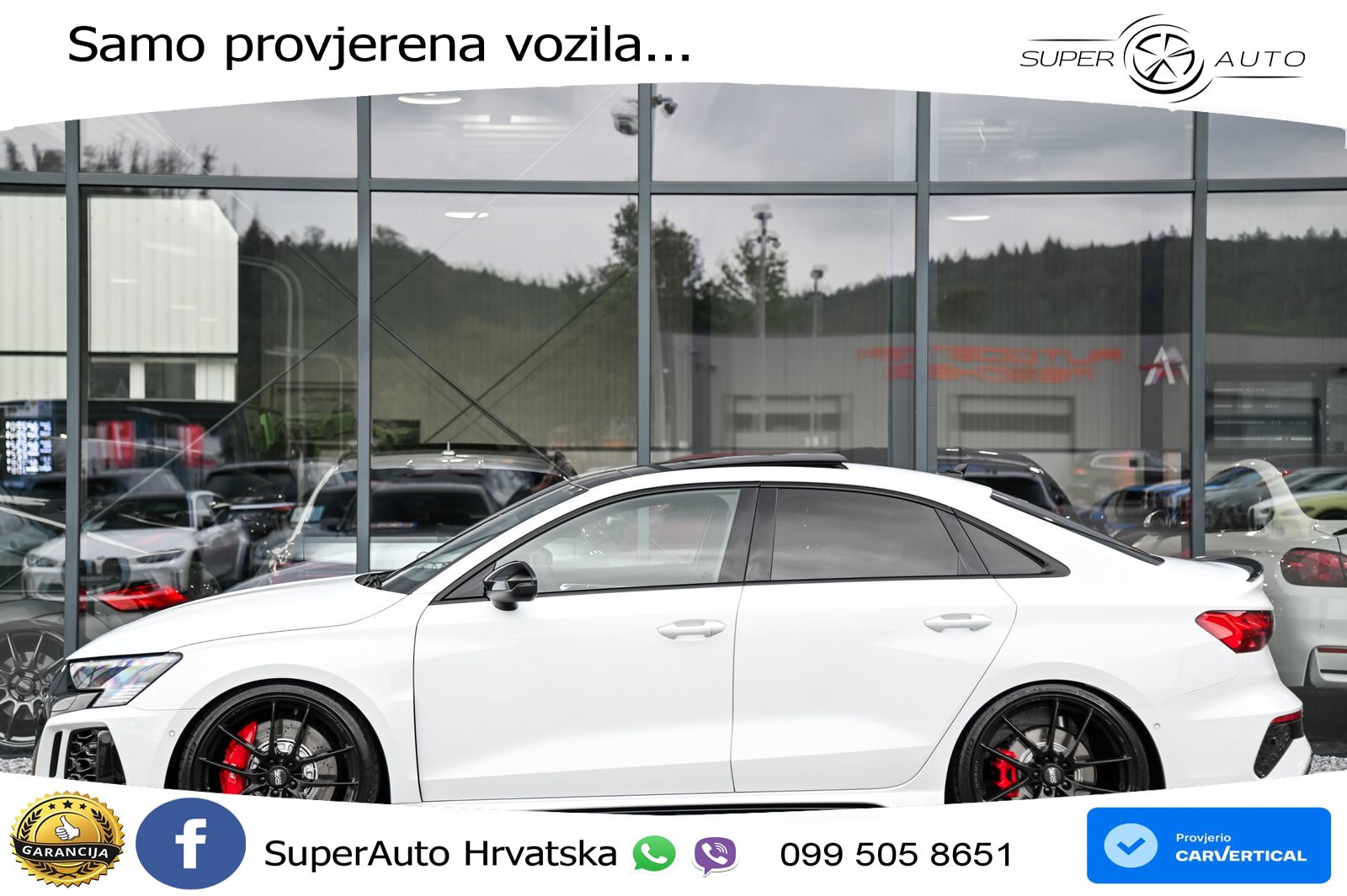 Audi RS3 Sedan 2.5 TFSI (400 KS) quattro S tronic LED+GR SJED+ACC