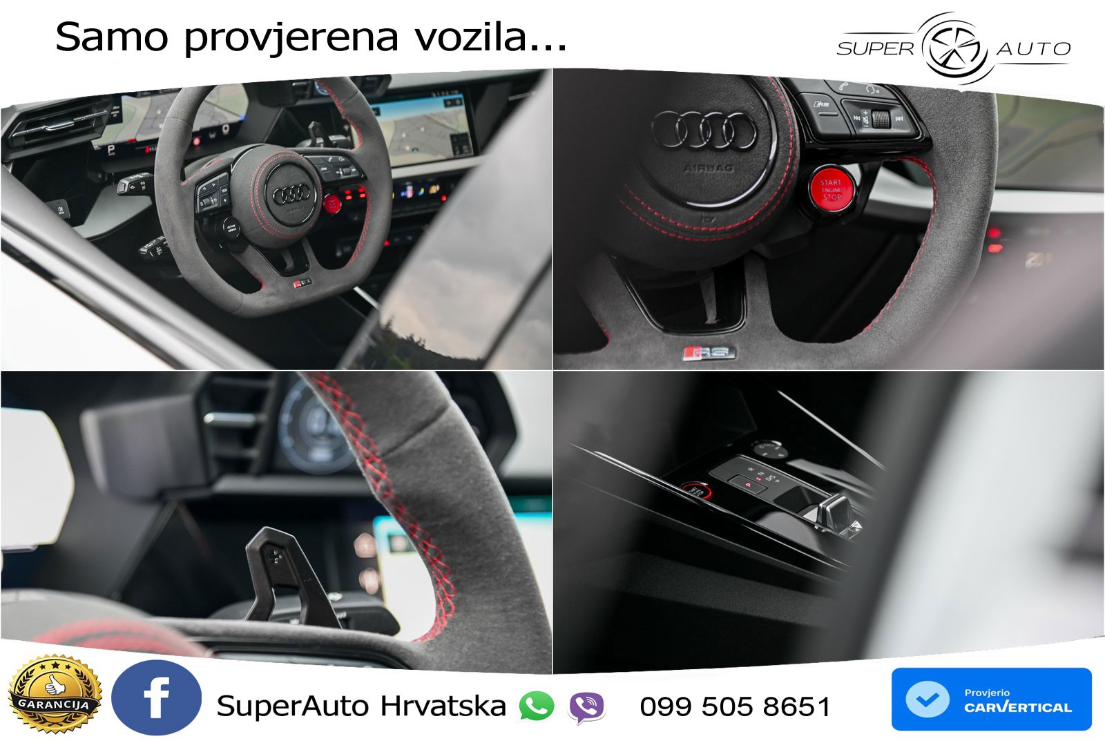 Audi RS3 Sedan 2.5 TFSI (400 KS) quattro S tronic LED+GR SJED+ACC