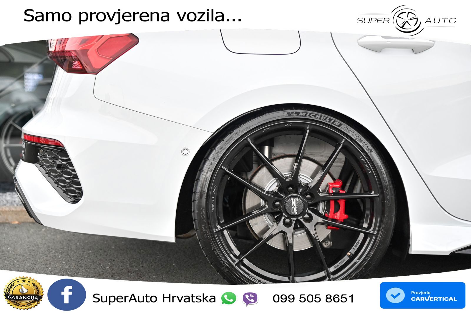 Audi RS3 Sedan 2.5 TFSI (400 KS) quattro S tronic LED+GR SJED+ACC