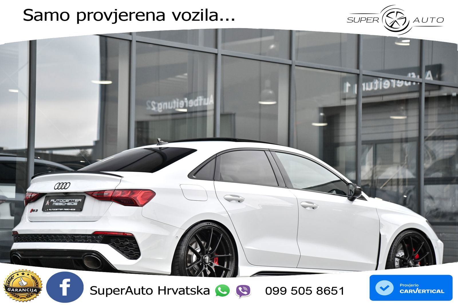 Audi RS3 Sedan 2.5 TFSI (400 KS) quattro S tronic LED+GR SJED+ACC