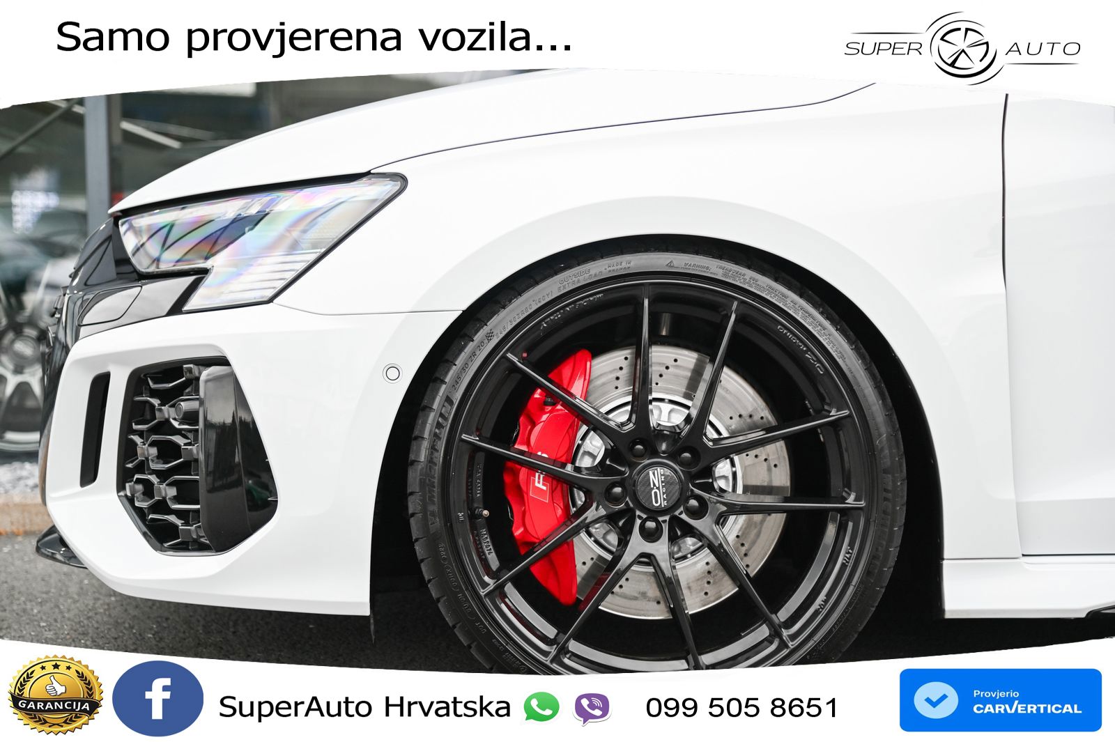 Audi RS3 Sedan 2.5 TFSI (400 KS) quattro S tronic LED+GR SJED+ACC