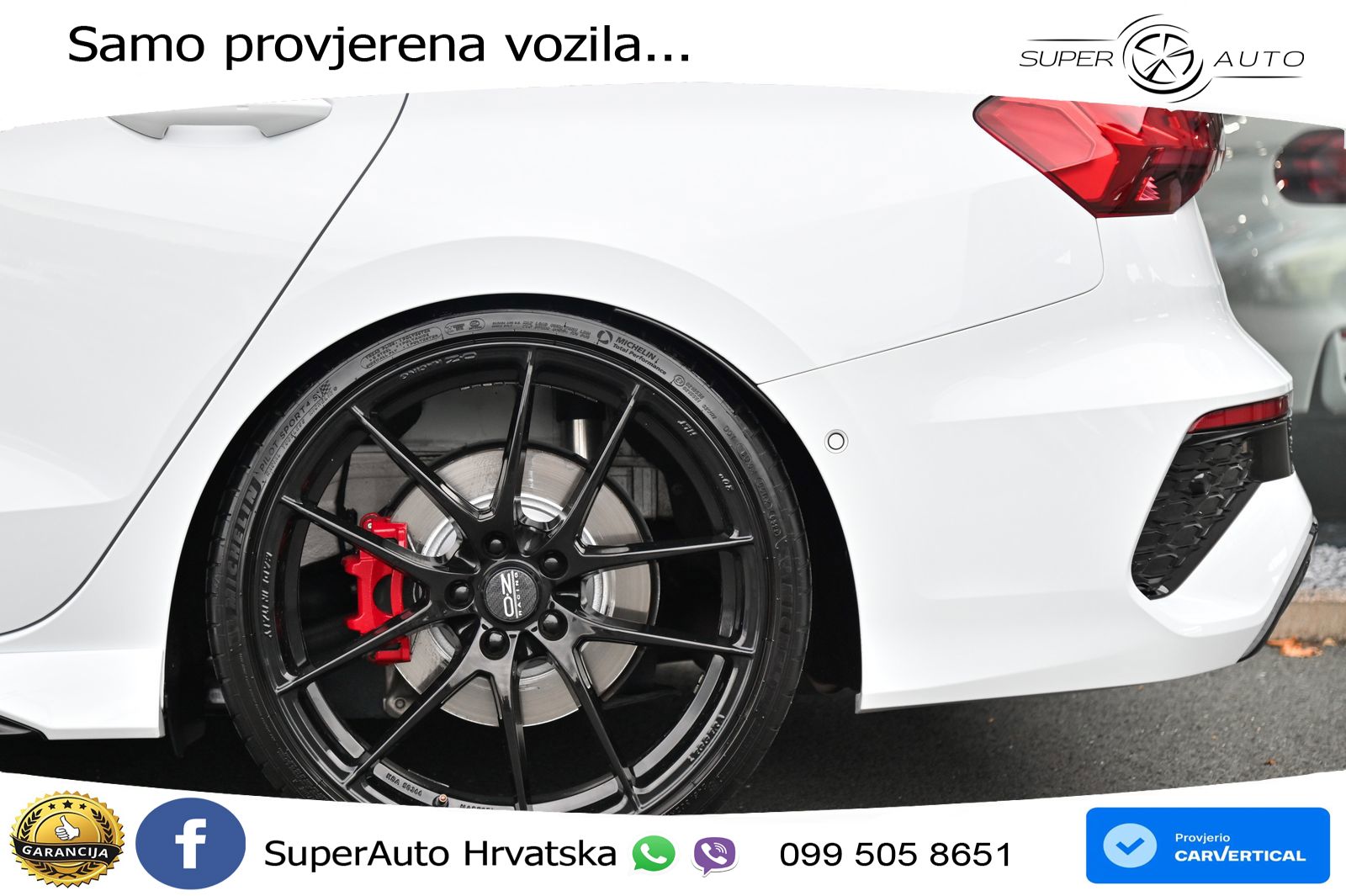 Audi RS3 Sedan 2.5 TFSI (400 KS) quattro S tronic LED+GR SJED+ACC