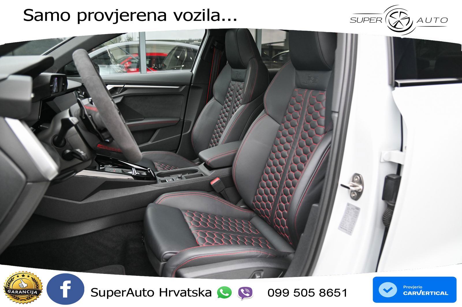 Audi RS3 Sedan 2.5 TFSI (400 KS) quattro S tronic LED+GR SJED+ACC