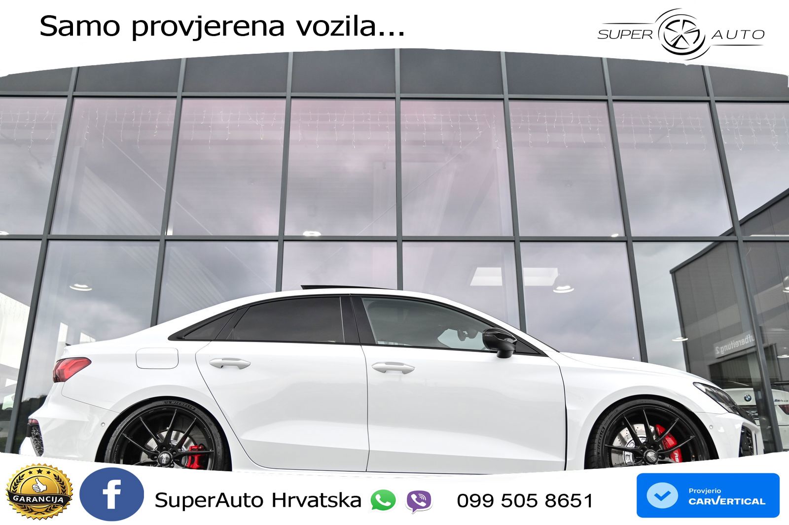 Audi RS3 Sedan 2.5 TFSI (400 KS) quattro S tronic LED+GR SJED+ACC