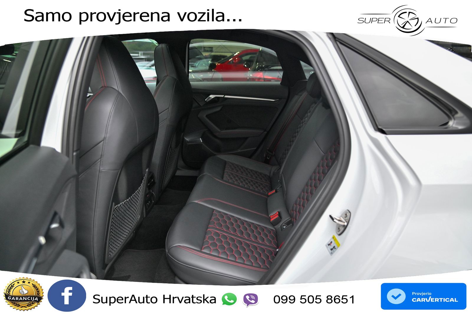 Audi RS3 Sedan 2.5 TFSI (400 KS) quattro S tronic LED+GR SJED+ACC