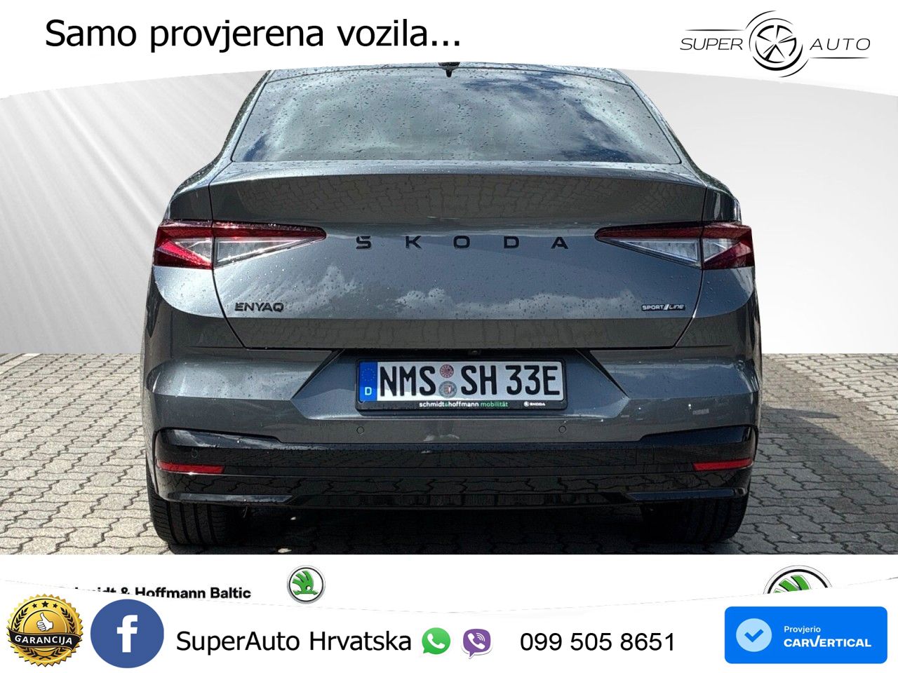 Škoda Enyaq iV 85 82 kWh (286 KS) LED+GR SJED+ACC
