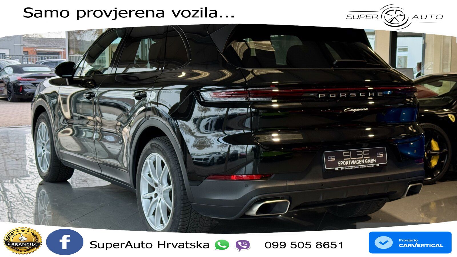 Porsche Cayenne 3.0 V6 (353 KS) Tiptronic S