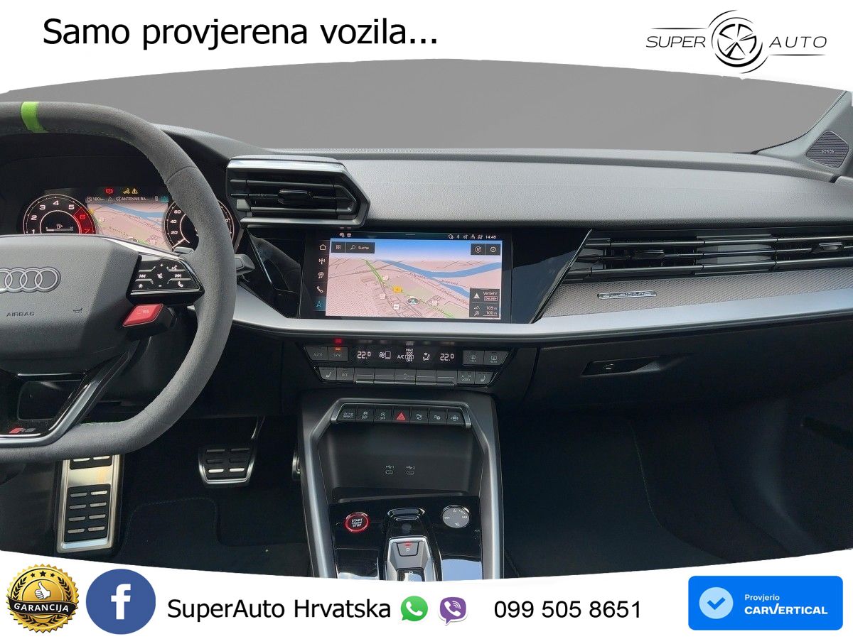Audi RS3 Sedan 2.5 TFSI (400 KS) quattro S tronic LED+GR SJED+ACC