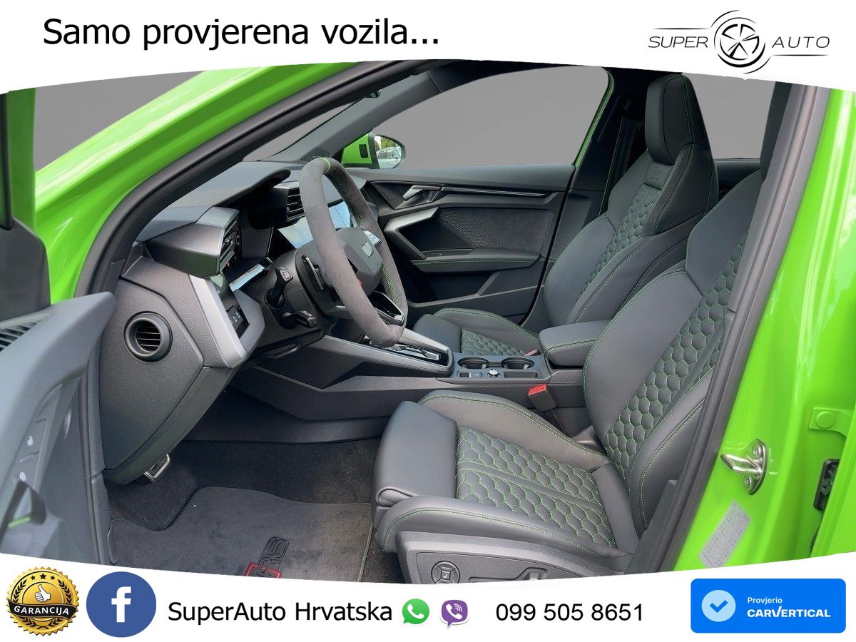 Audi RS3 Sedan 2.5 TFSI (400 KS) quattro S tronic LED+GR SJED+ACC