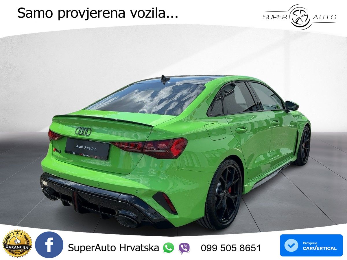 Audi RS3 Sedan 2.5 TFSI (400 KS) quattro S tronic LED+GR SJED+ACC