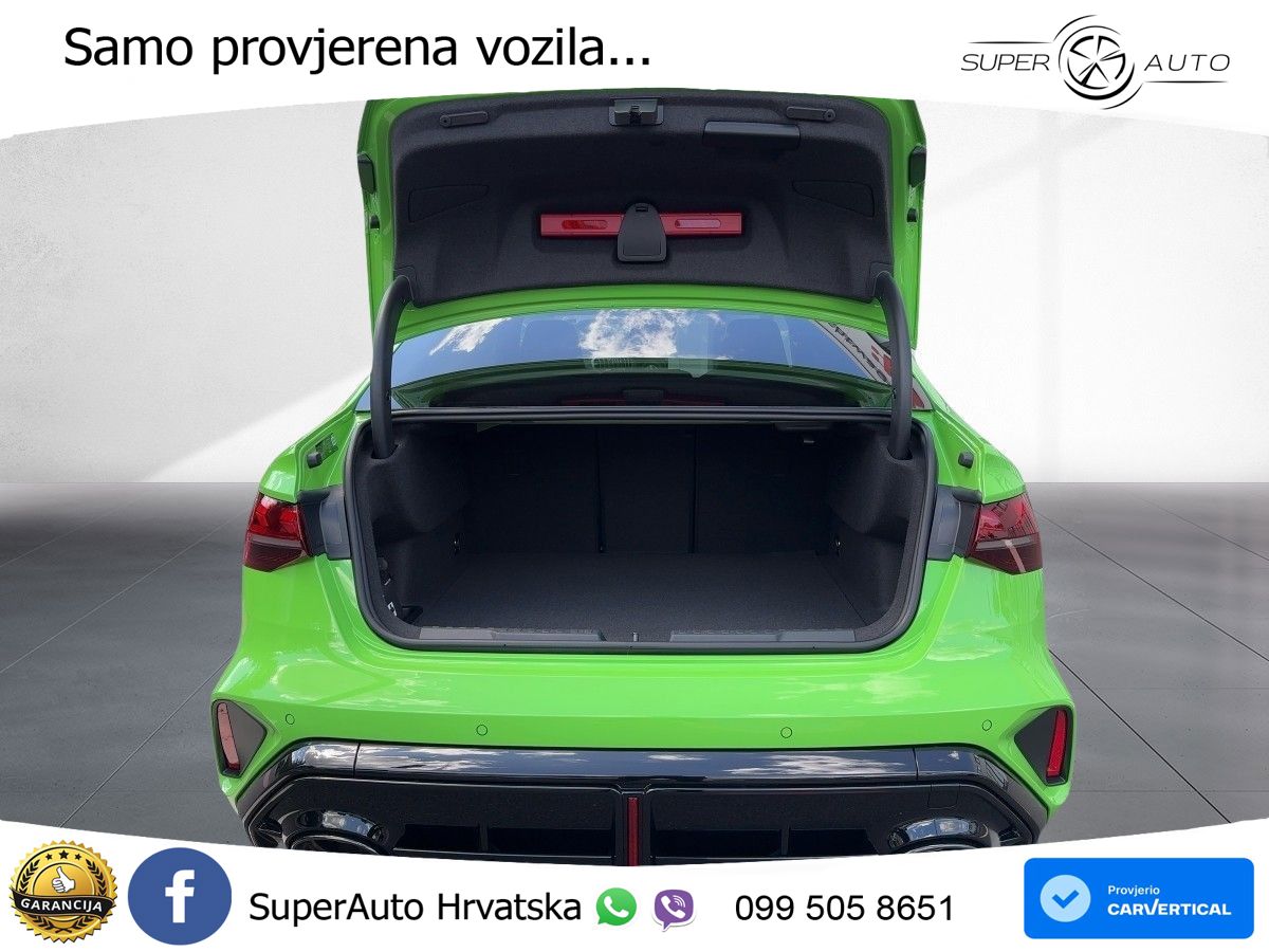 Audi RS3 Sedan 2.5 TFSI (400 KS) quattro S tronic LED+GR SJED+ACC