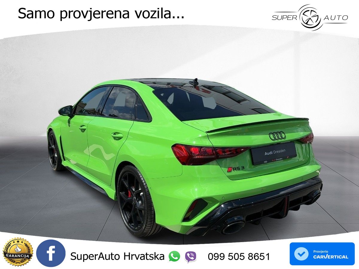 Audi RS3 Sedan 2.5 TFSI (400 KS) quattro S tronic LED+GR SJED+ACC