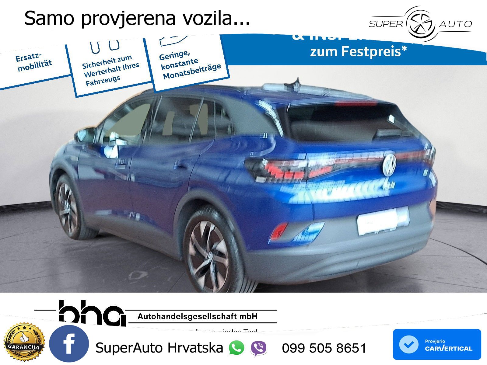 Volkswagen ID.4 Pro Performance 82 kWh (204 KS)