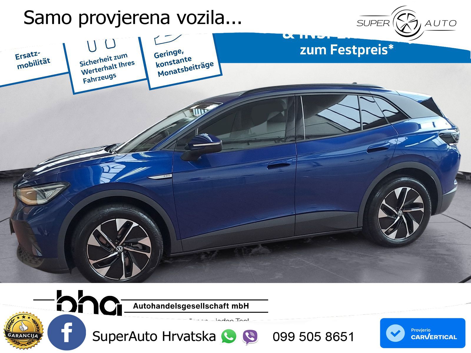 Volkswagen ID.4 Pro Performance 82 kWh (204 KS)