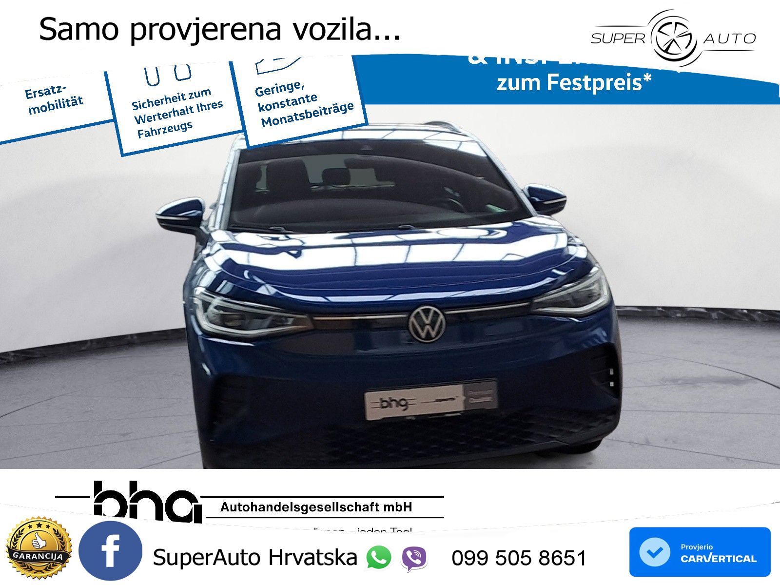 Volkswagen ID.4 Pro Performance 82 kWh (204 KS)