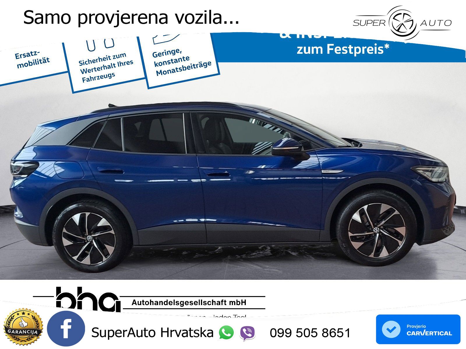 Volkswagen ID.4 Pro Performance 82 kWh (204 KS)
