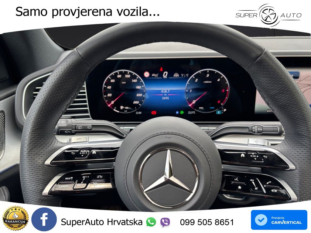 Mercedes GLE 300d (269 KS) EQ Boost 4MATIC 9G-TRONIC AMG LED+GR SJED+ACC