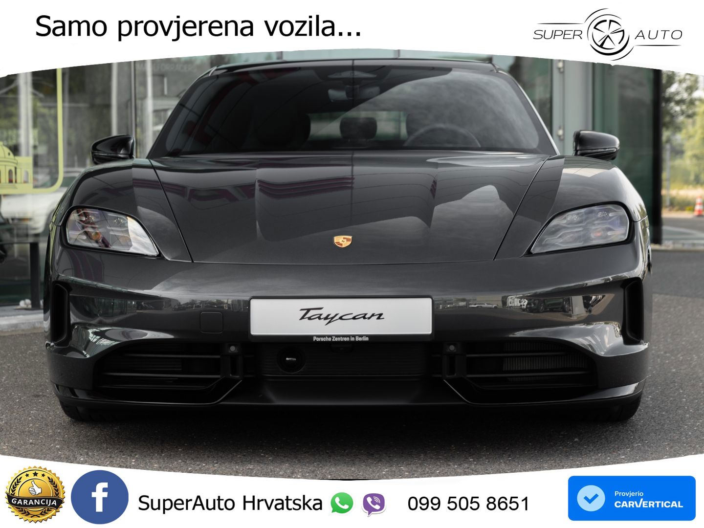 Porsche Taycan Sport Turismo 105 kWh (435 KS)