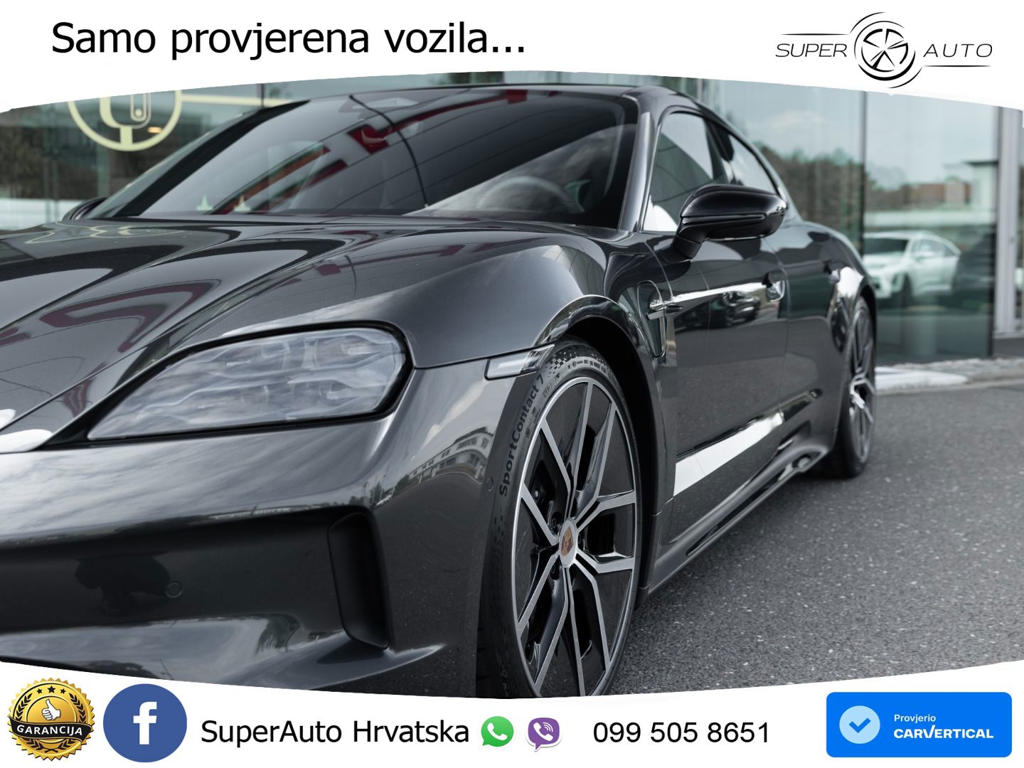 Porsche Taycan Sport Turismo 105 kWh (435 KS)
