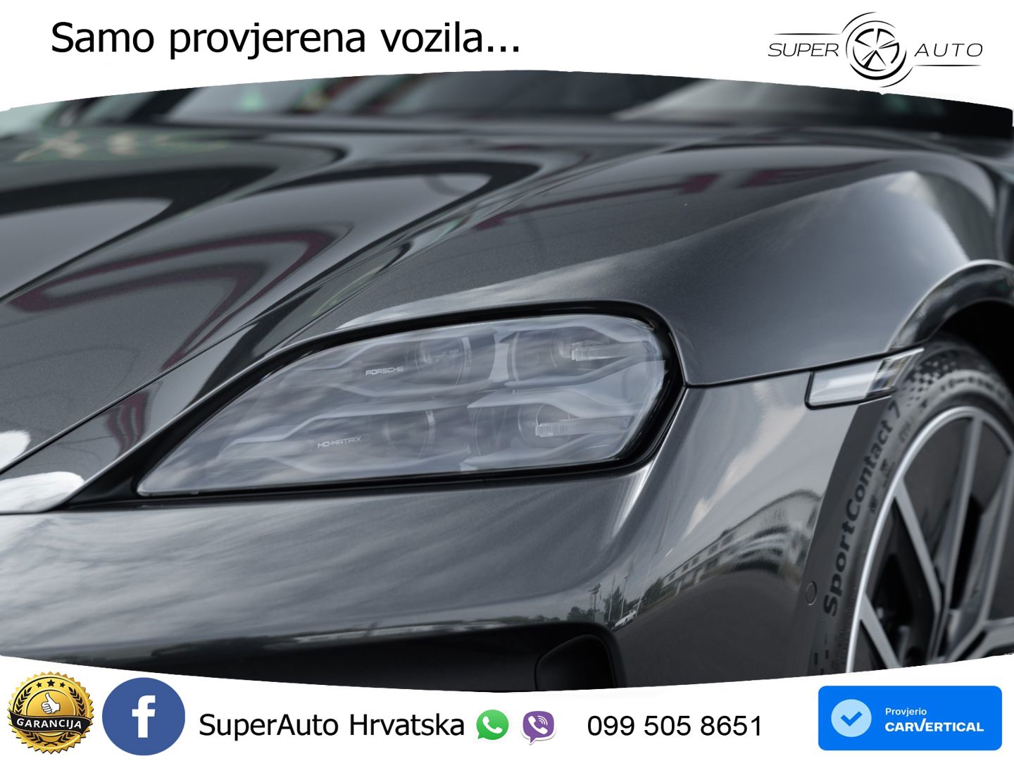 Porsche Taycan Sport Turismo 105 kWh (435 KS)