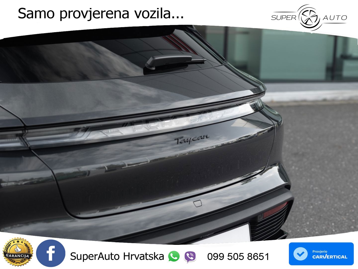 Porsche Taycan Sport Turismo 105 kWh (435 KS)
