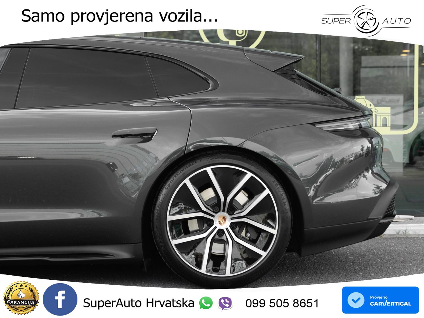 Porsche Taycan Sport Turismo 105 kWh (435 KS)